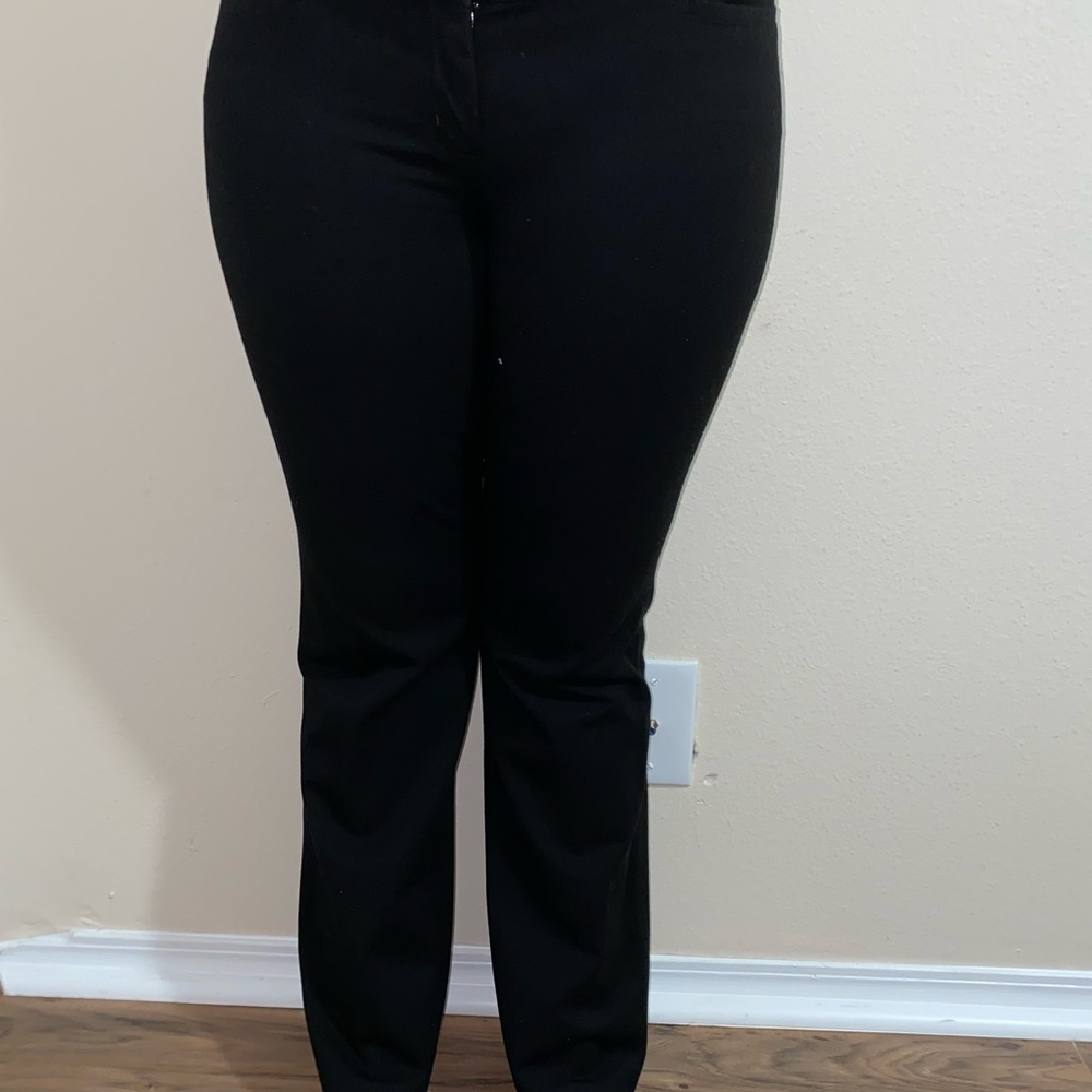 Express Black Slacks - Picture 2 of 4